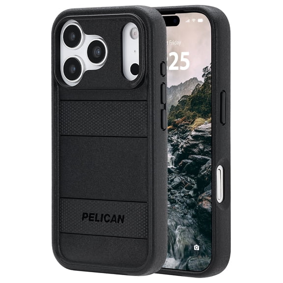 Pelican Apple iPhone 17 Pro MagSafe Compatible Protector Phone Case - Black