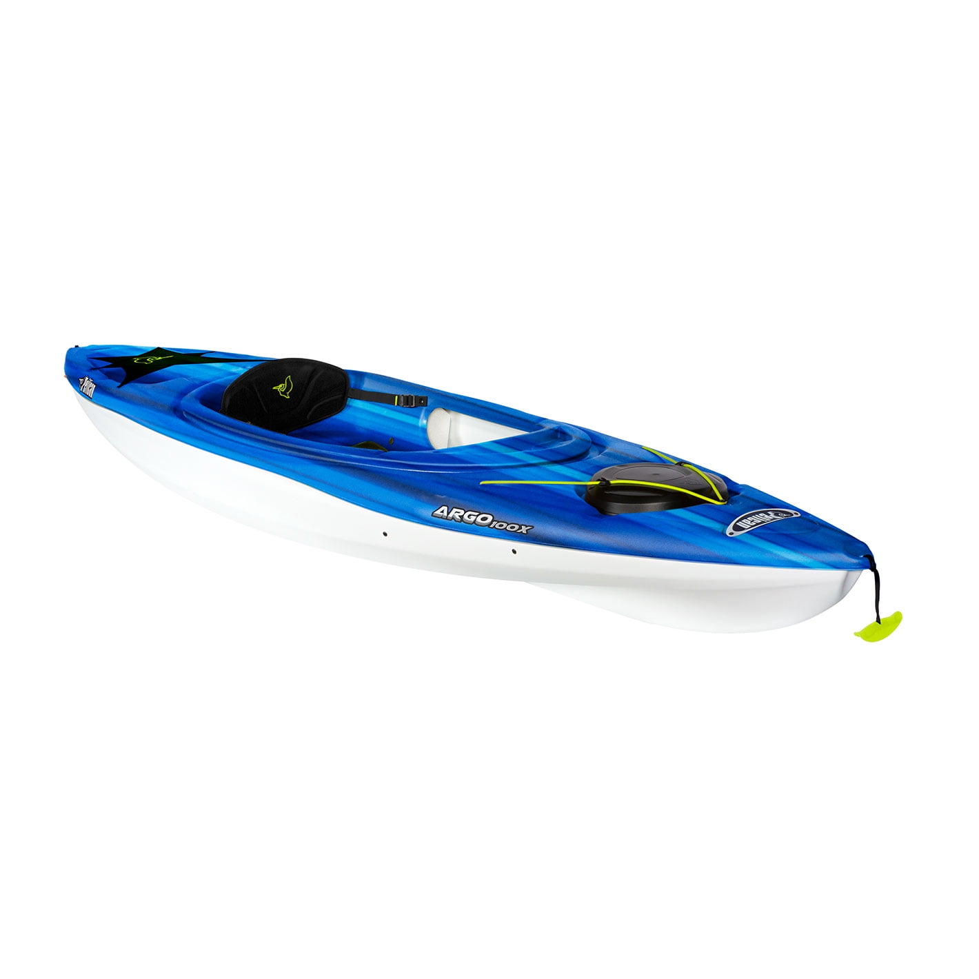 Pelican - Argo 100x - Sit-In Kayak - Lightweight One Person Kayak - 10 ft - Blue