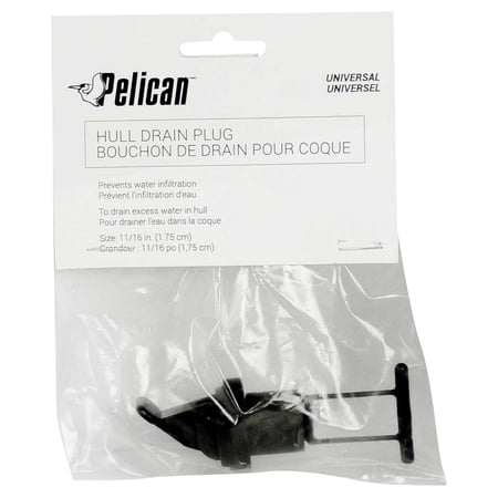 PELICAN DRAIN PLUG HULL 11/16IN