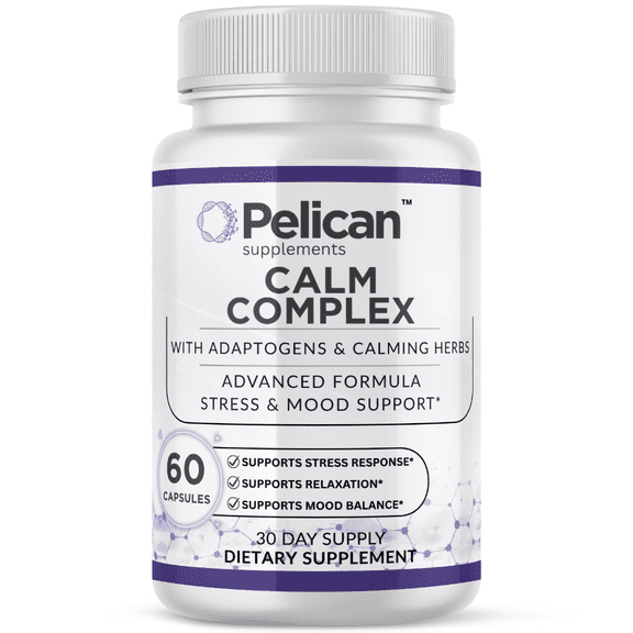 Pelican Calm Complex Advanced Relaxation & Stress Support Formula 60 Capsules