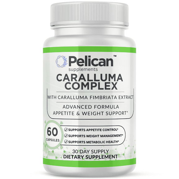 Pelican Caralluma Complex  Advanced Appetite & Wellness Support Formula  60 Capsules