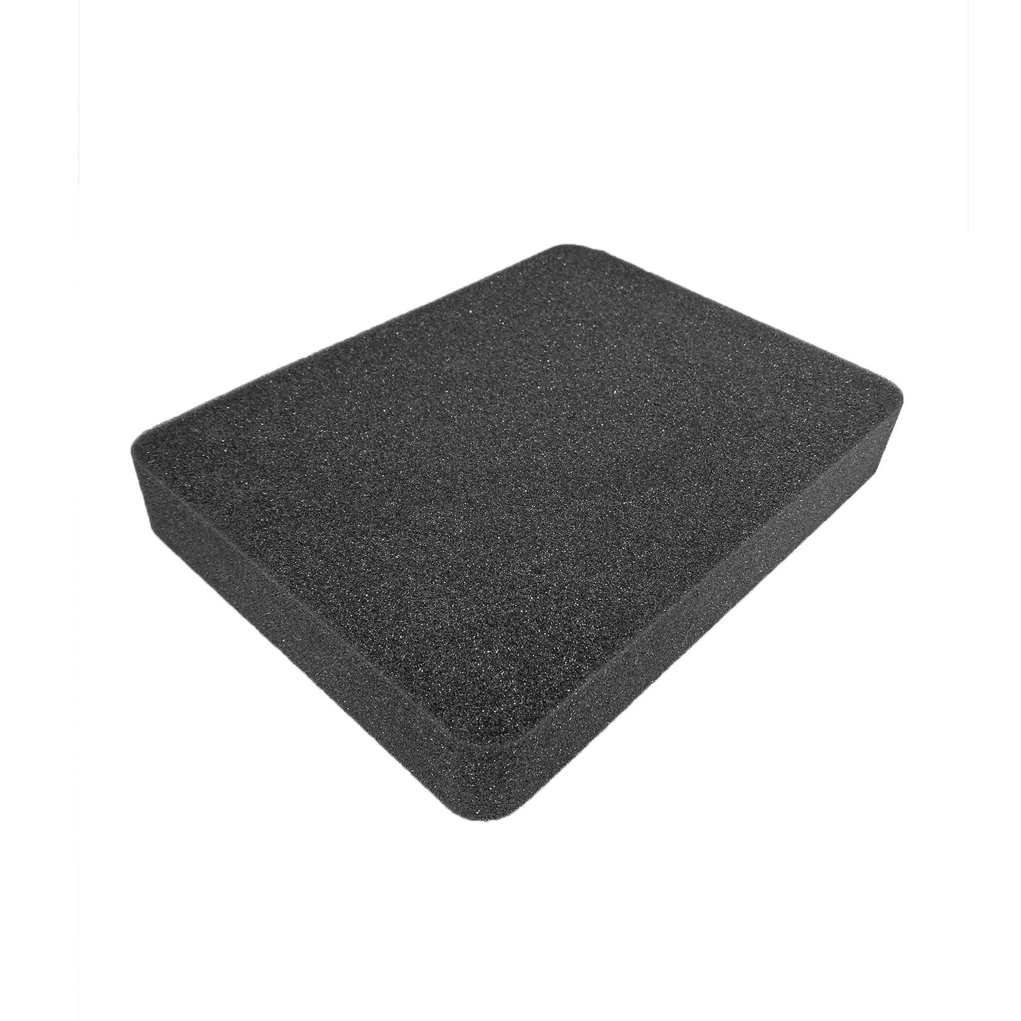 Pick Pluck Charcoal Foam THICK Sheet 11 X 15 X 3 with 1/2 pull