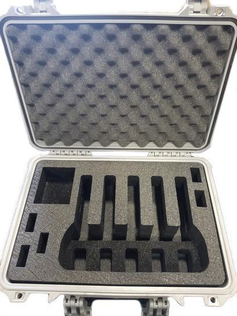 Pelican Case 1450 Range Case Foam Insert for 4 Handguns and Magazines —  Cobra Foam Inserts and Cases