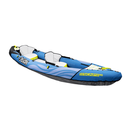 Pelican - Convertible Inflatable Tandem Kayak iESCAPE 110 - Navy Blue