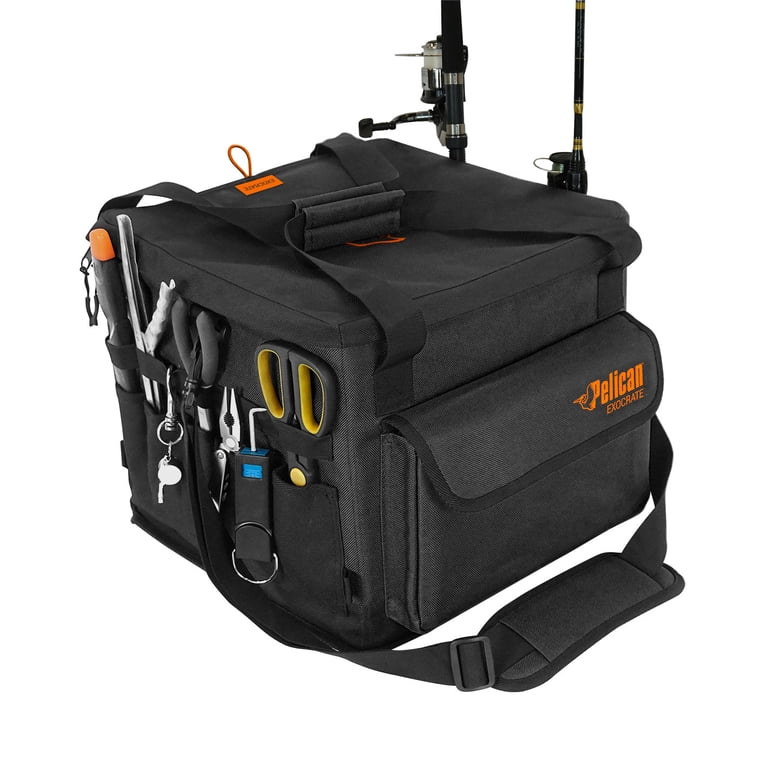 Pelican Exocrate Fishing Tackle Bags, 3-Compartments - Walmart.com