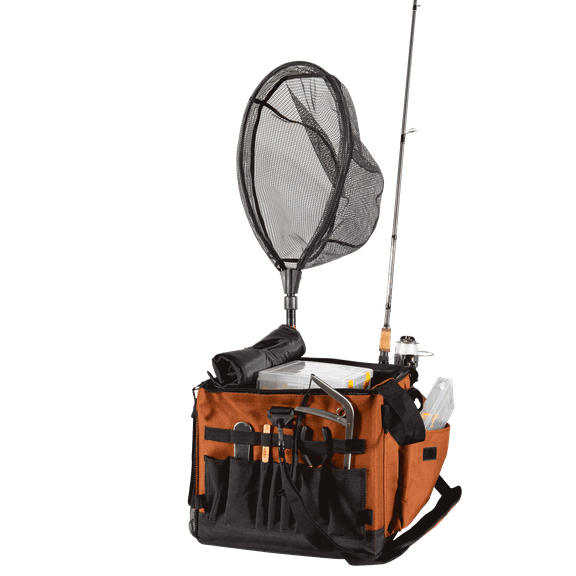 Pelican - Exocrate Fishing Storage Crate Bag - Polyester - Orange/Black