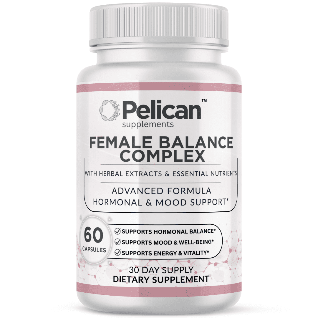 Pelican Female Balance Complex – Advanced Hormonal Support Formula – 60 ...