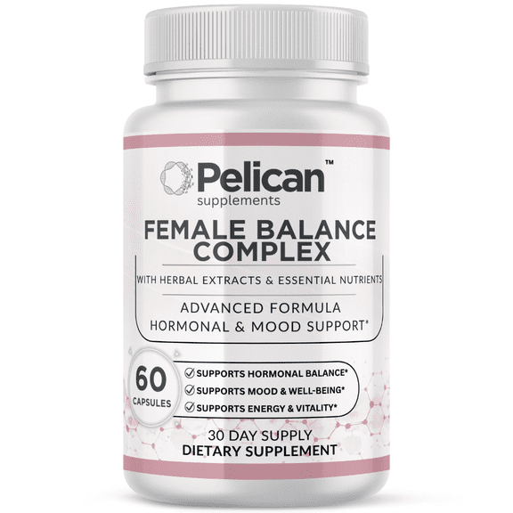 Pelican Female Balance Complex  Advanced Hormonal Support Formula  60 Capsules
