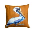thumbnail image 1 of Pelican Hangin In Fabric Decorative Pillow, 1 of 4