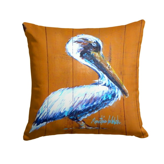 Pelican Hangin In Fabric Decorative Pillow