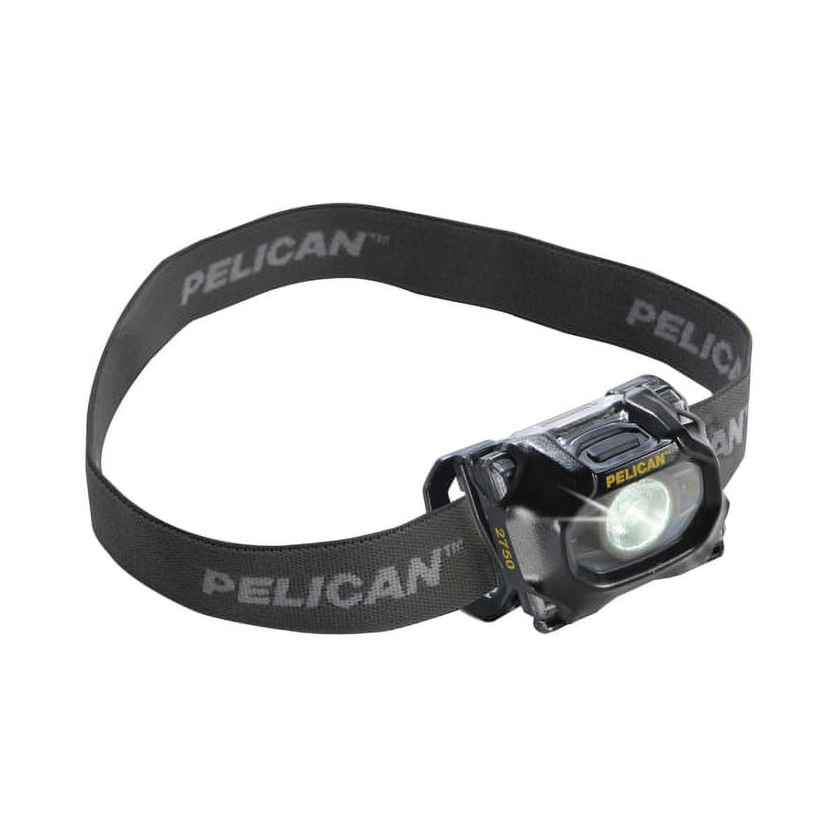 Pelican Black Water Resistant LED Headlamp with AAA Batteries