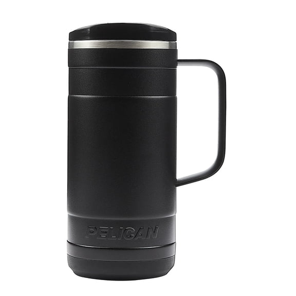 Pelican Hydration Pelican Ridge 18 oz. Recycled Double Wall Stainless Steel Mug - Jet Black