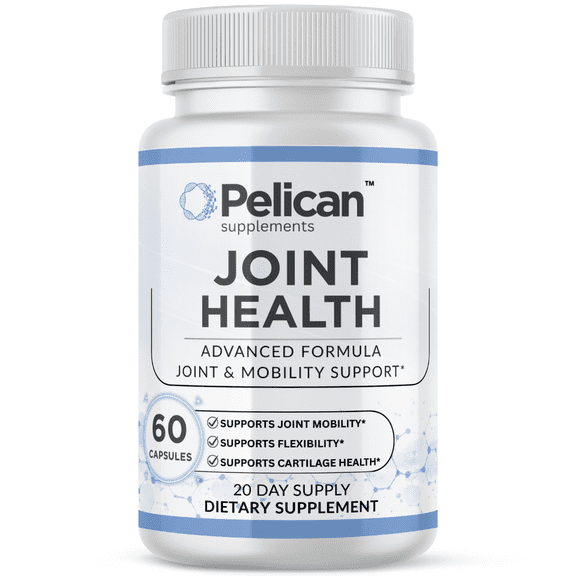 Pelican Joint Health  Advanced Joint Support & Mobility Formula  60 Capsules