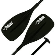 Pelican - Maelstr m Kayak SUP Paddle - Aluminum Shaft & Polypropylene Blades -75 to 90 in - Black