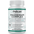 thumbnail image 1 of Pelican Magnesium Complex – Advanced Relaxation & Muscle Support Formula – with Aquamin Marine Minerals – 60 Capsules, 1 of 6