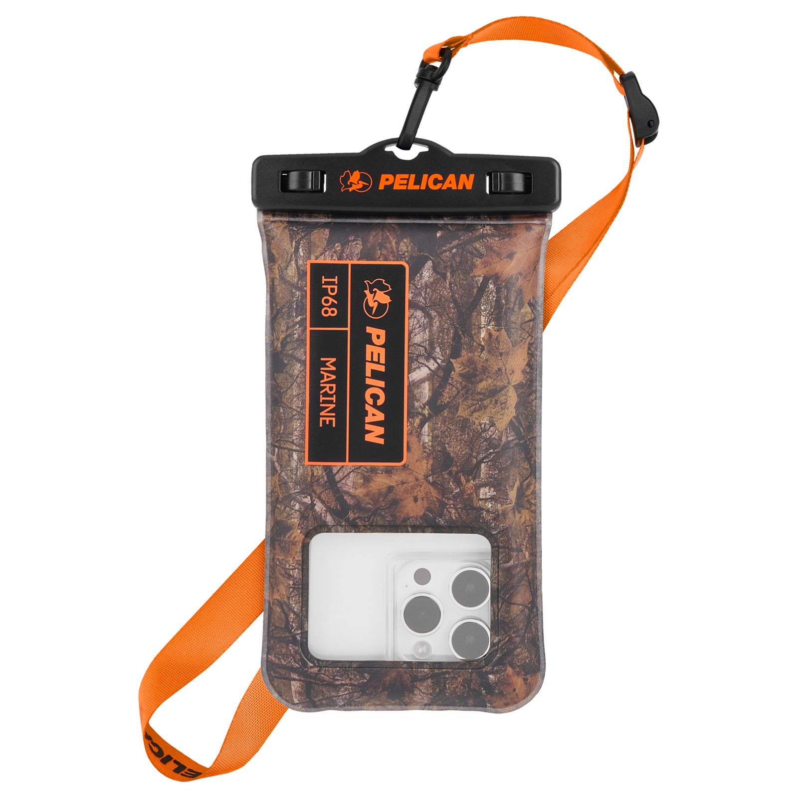 Pelican Marine Waterproof Cell Phone Floating Pouch Hunter Camo