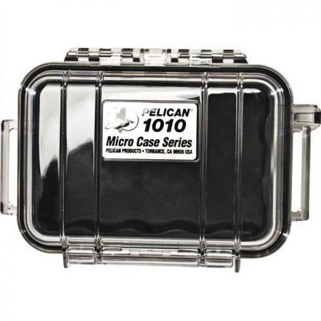 Pelican Micro Case 1030 Black/Clear 1030A BLACK