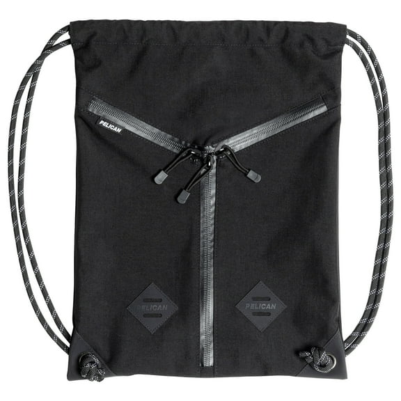Pelican Outdoor Field Pack - Water-Resistant Rugged Backpack - Heavy-Duty Rope Straps - Stealth Black