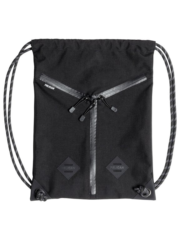 Pelican Outdoor Field Pack - Water-Resistant Rugged Backpack - Heavy-Duty Rope Straps - Stealth Black