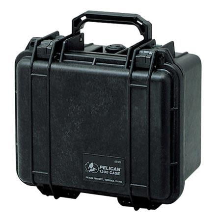 Pelican PC1300NFB Watertight Mini-S Electronic Carrying Case for Pelican, Black
