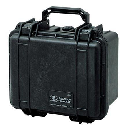 Pelican PC1300NFB Watertight Mini-S Electronic Carrying Case for Pelican, Black