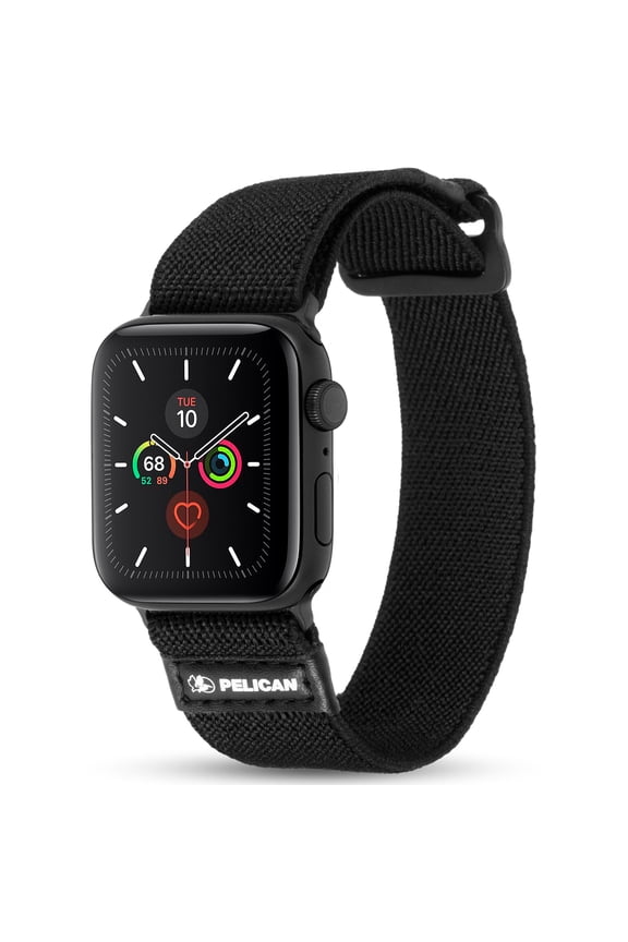 - PROTECTOR Series - Watch Band for Apple Watch Series 1/2/3/4/5/9 - 42-44mm - Black