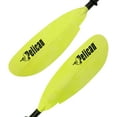 thumbnail image 1 of Pelican - Poseidon Adjustable Kayak Paddle - Aluminum Shaft with Reinforced Fiberglass Blades - 90.5 in - Yellow Green, 1 of 10