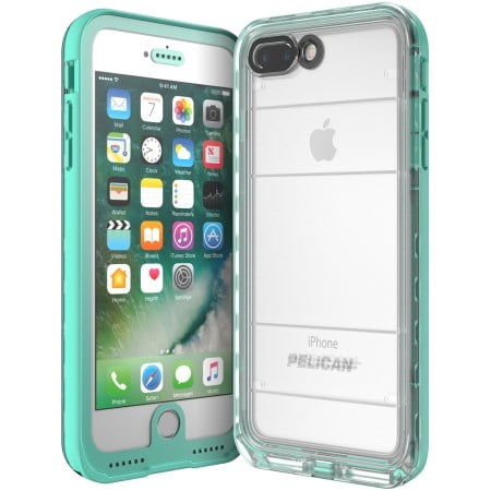 Pelican Products Marine Waterproof iPhone 7 Plus Case Teal / Clear