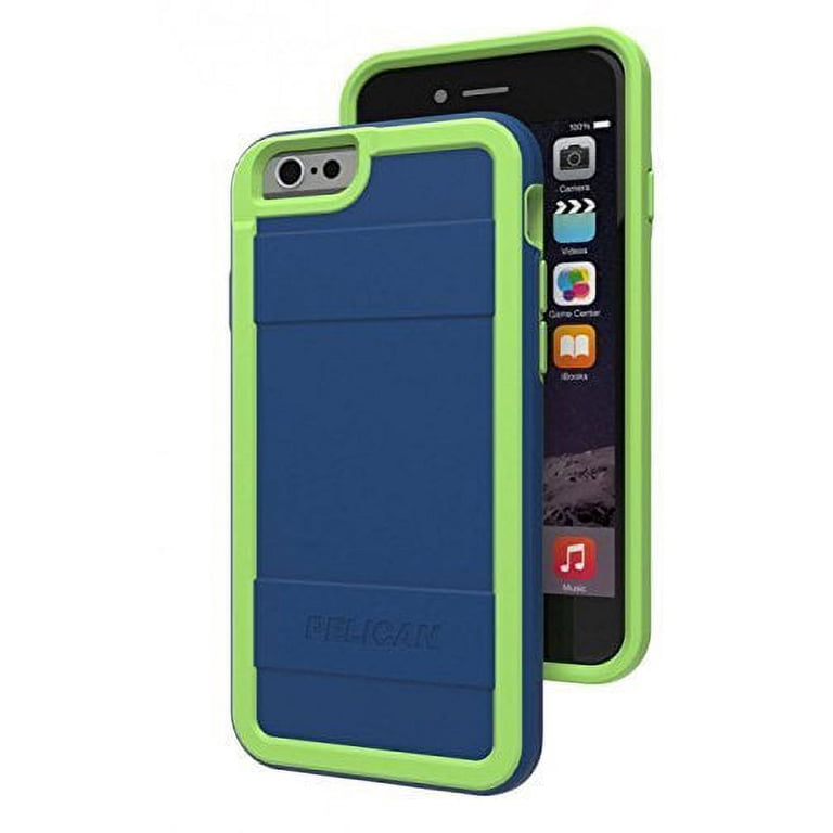 Pelican Progear Protector Series for iPhone 6 (4.7") - Retail Packaging -  Navy Blue/Lime - Walmart.com