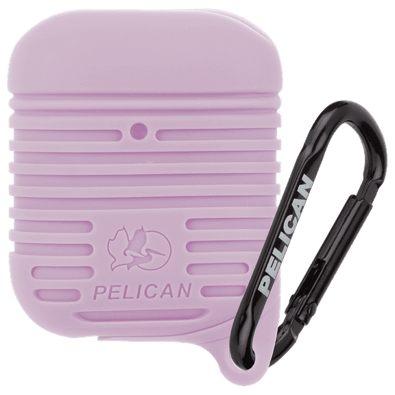 Pelican Protector AirPods Generation 2 and AirPods Generation 1 Case - IPX7 Waterproof AirPods Case - Mauve