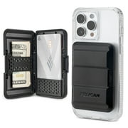 Pelican Protector MagSafe Wallet / Card Holder for iPhone 14 13 12 Pro Max - Detachable & Hard Phone Wallet - Black