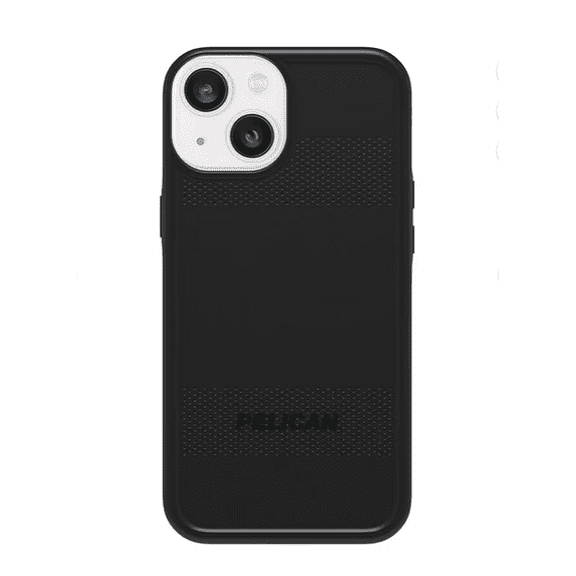 Pelican Protector - iPhone 15 Plus Case 6.7" [Compatible with MagSafe] Magnetic Phone Case w/Anti-Scratch Technology [16ft MIL-Grade Drop Protection] Heavy Duty Cover for iPhone 15 Plus - Carbon