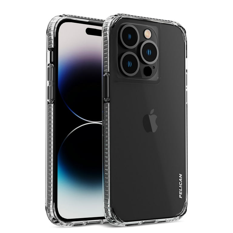Pelican Ranger Series Apple iPhone 14 Pro Case [Wireless Charging  Compatible] - 15Ft. Drop Protection - Clear - Walmart.com