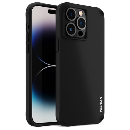 Pelican Ranger Series Apple iPhone 14 Pro Max Case [Compatible With MagSafe] - 15Ft. Drop Protection - Black