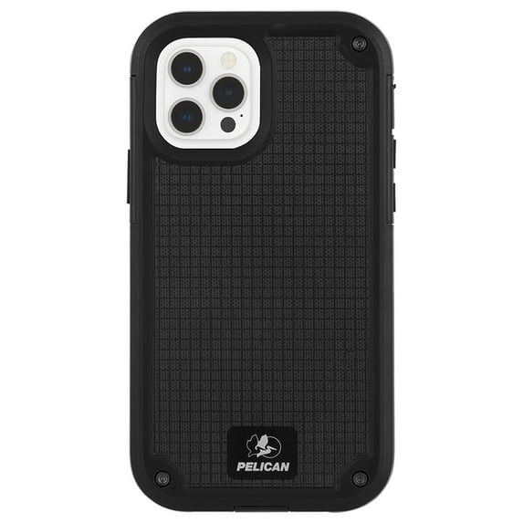 Pelican - SHIELD Series - G10 Case for Apple iPhone 12 and Apple iPhone 12 Pro (5G) - 21 ft Drop Protection - 6.1 Inch - Black