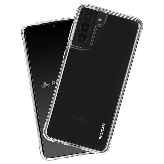 Pelican Samsung Galaxy S21+ Case and Screen Protector - Clear