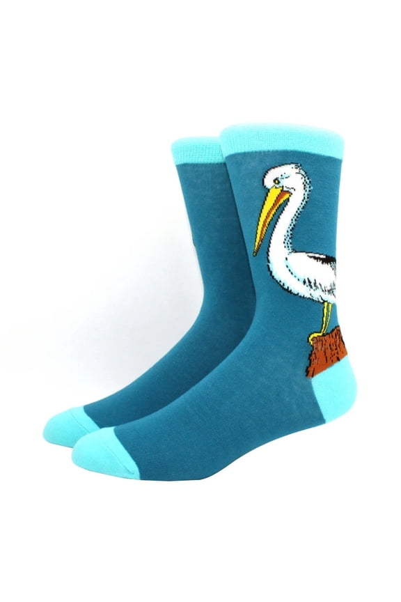 Pelican Socks form the Sock Panda (Adult Large - Men's Shoe Sizes 8-12)