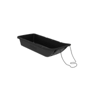 Pelican Trek 52 Utility Sled - Ram-X, pull rope and molded runners - 4 Season Sled - Any Outdoors Activities - Heavy Duty RAM-X Construction - Carry Up to 226 lb - Black