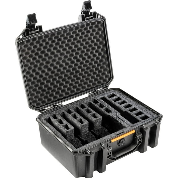 Pelican Vault, V300 5 Custom 5 Pstl Case - Black