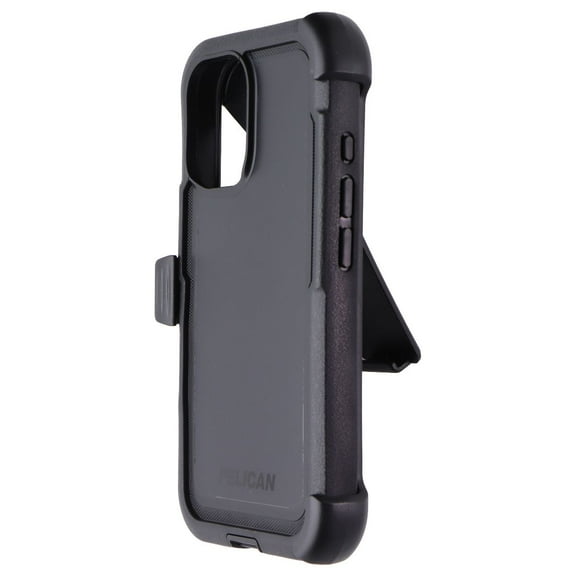 Pelican Voyager Apple iPhone 16 MagSafe Compatible Case and Holster - Black