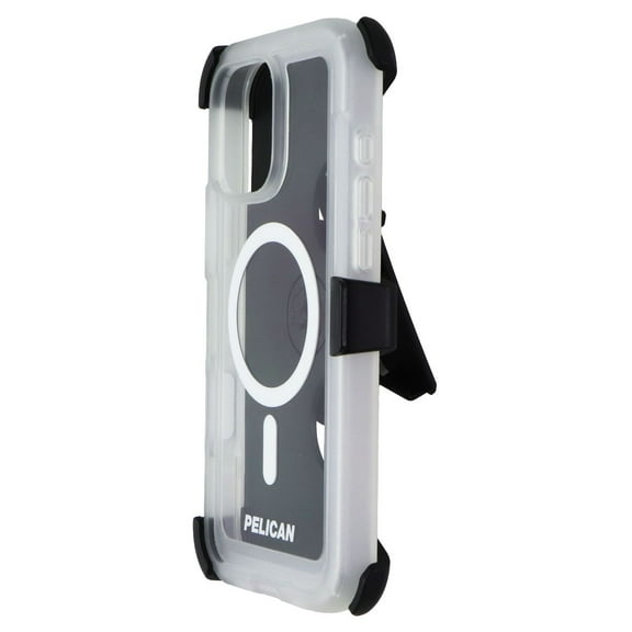Pelican Voyager Apple iPhone 16 Pro Max MagSafe Compatible Case and Holster - Clear
