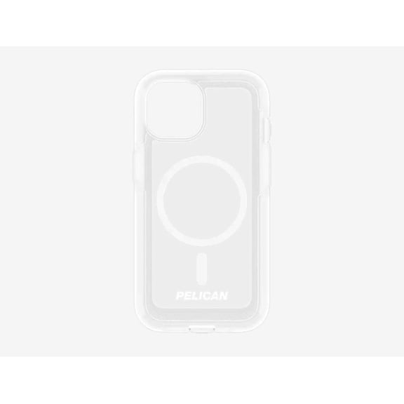Pelican Voyager Magnetic with MagSafe Clear Case and Holster for iPhone 15/14/13