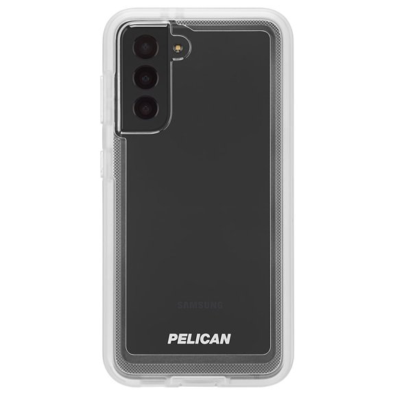 Pelican Voyager Series Case and Holster for Samsung Galaxy S21 5G - Clear/Black