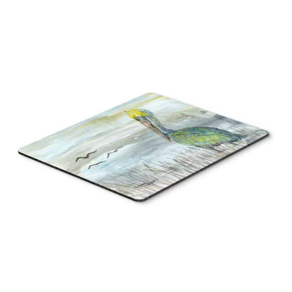Pelican Watercolor Mouse Pad Hot Pad or Trivet