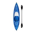 thumbnail image 1 of Pelican - Yosemite 100X Sit Inside Recreational Kayak with Paddle - 10 ft - Fade Deep Blue/White, 1 of 8