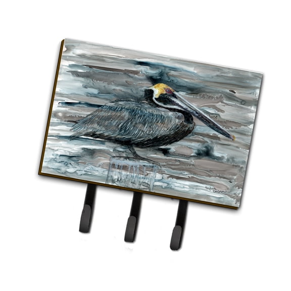 Pelican in Grey Leash or Key Holder