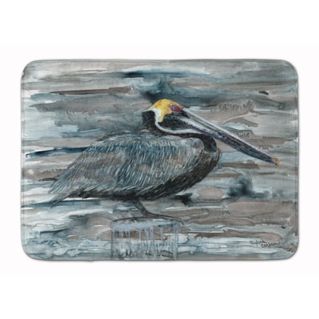 Pelican in Grey Machine Washable Memory Foam Mat