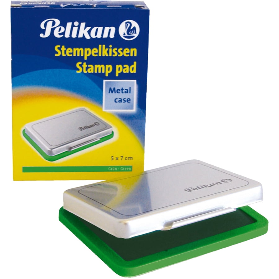 Pelikan 3- Ink pad, 5 x 7cm, Green