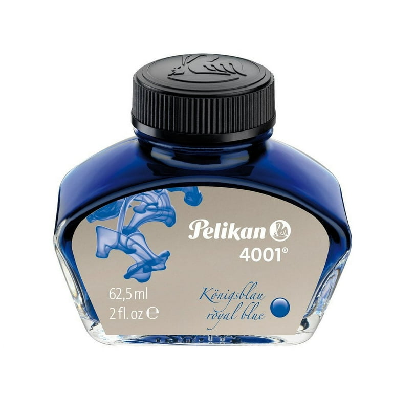 Pelikan 4001 Bottled Ink for Fountain Pens Royal Blue 62.5ml (329136)