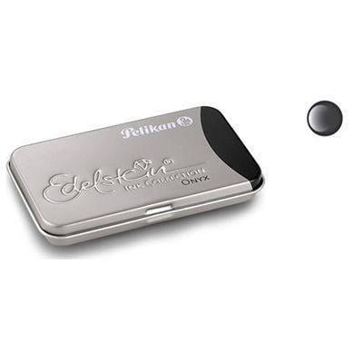 Pelikan Edelstein Ink Cartridges for Fountain Pens, Onyx, 1.4ml, 6/Pack